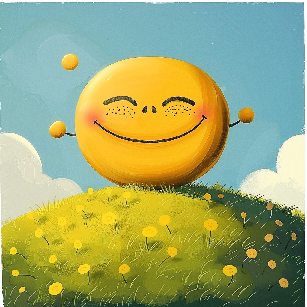 Cartoon Happy Life Illustration