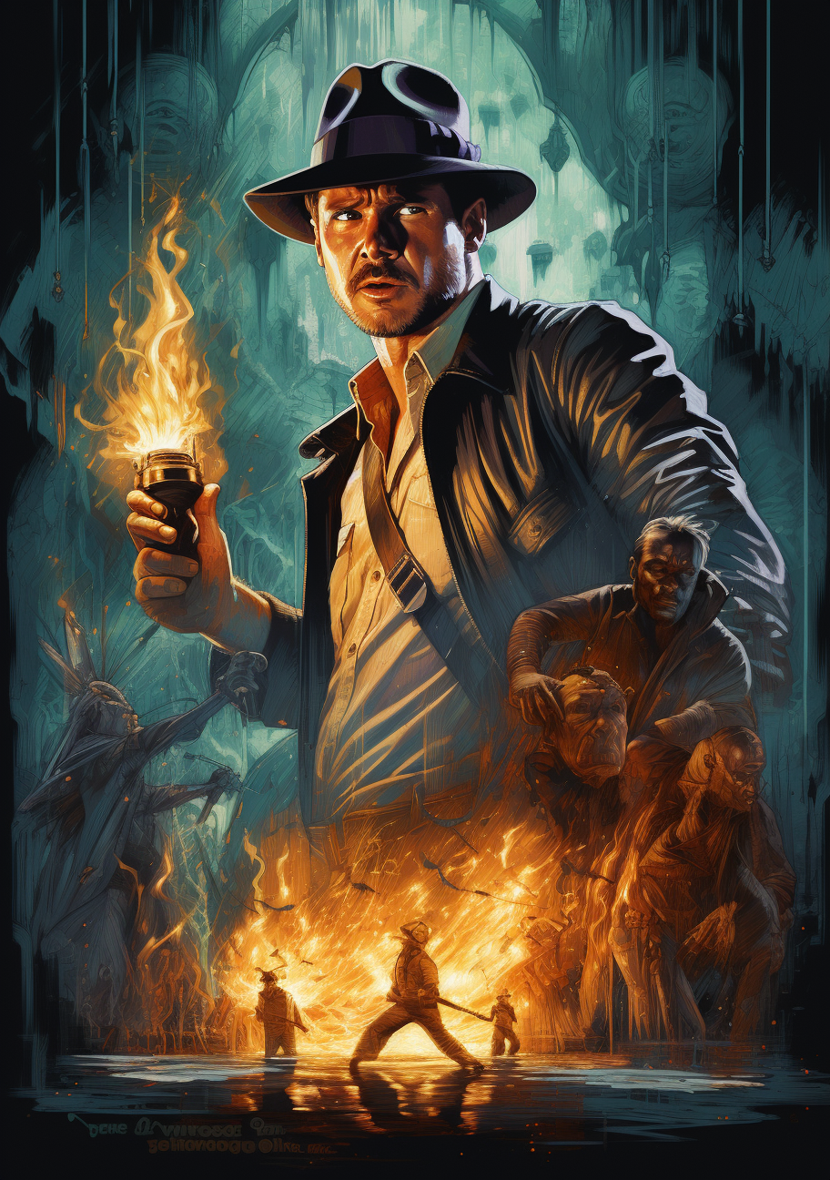 Movie poster for  Harry Potter and The Raiders of The Lost Ark