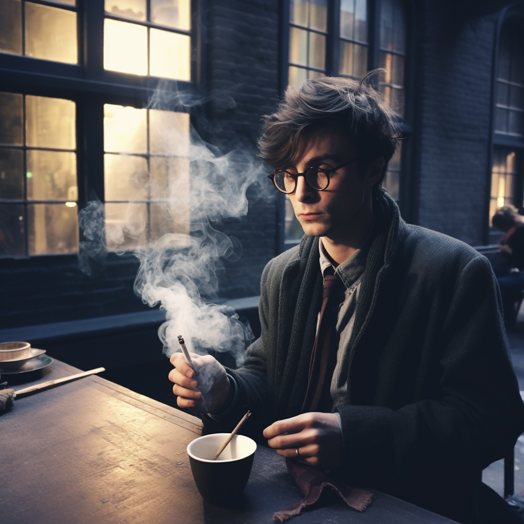 Harry Potter Smoking Cigarette iPhone 6