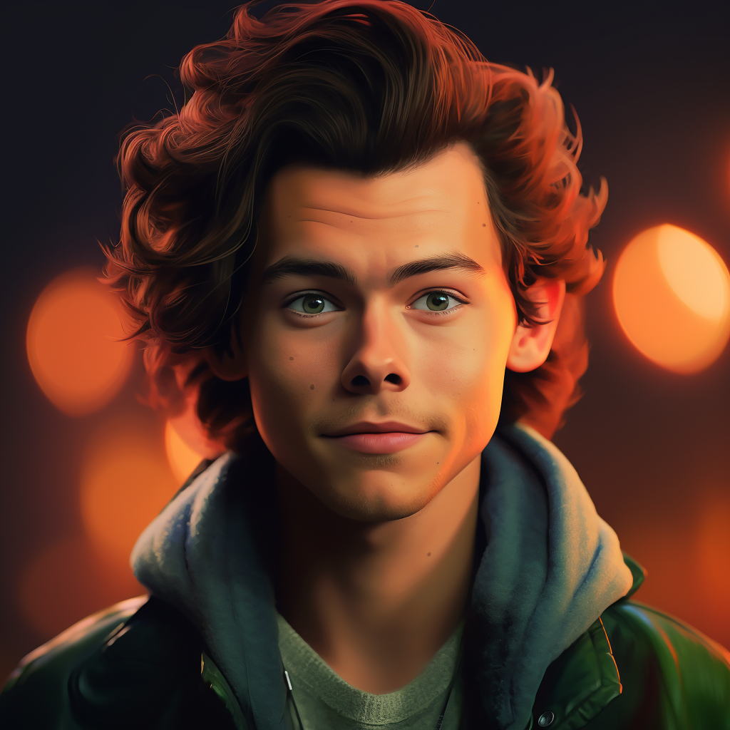 Harry Styles in Pixar Character Animation