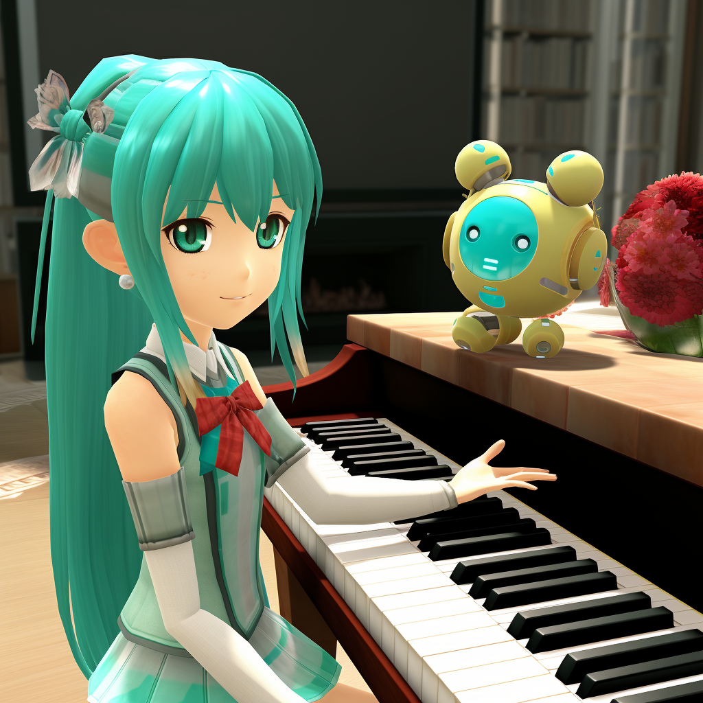 Hatsune Miku AI Modern Family Role