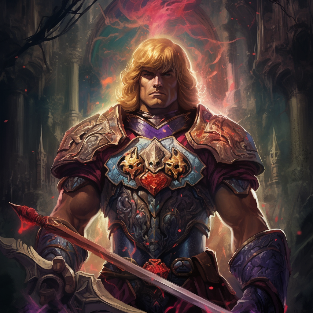 He-Man in Nate Beartsch Style