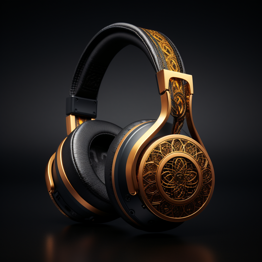 Premium headphones for immersive audio experience