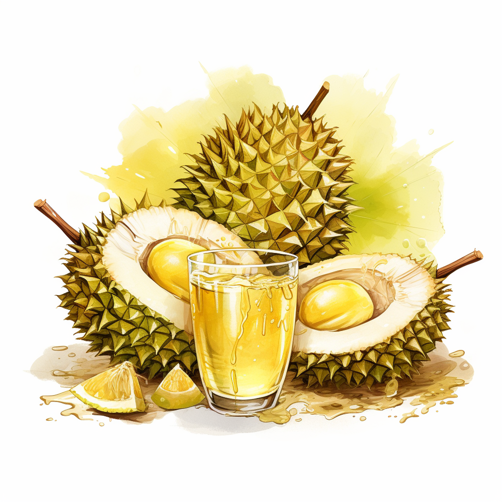 Logo of healthy durian beverage