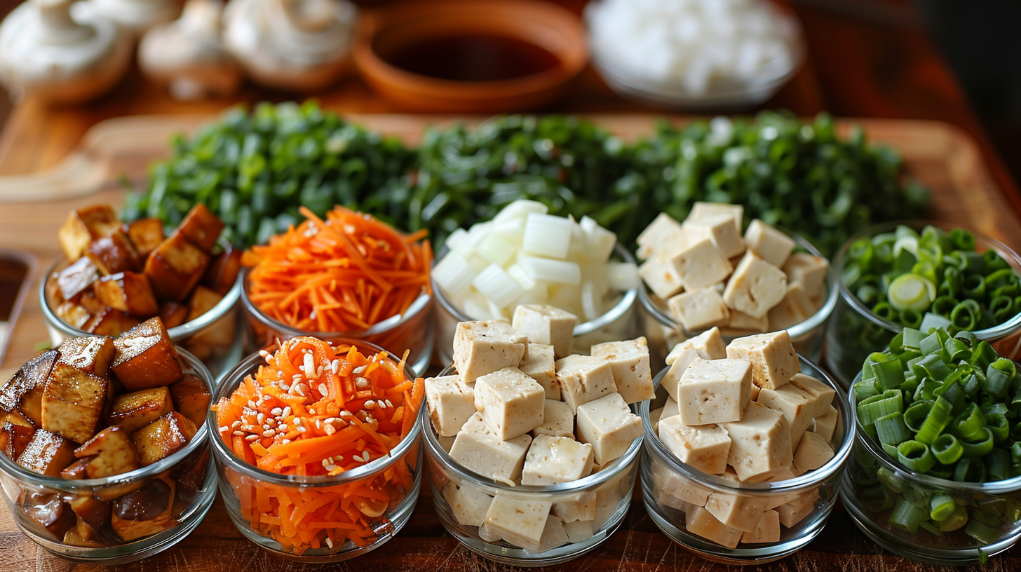 Healthy Low Fat Tofu Mushroom Recipe