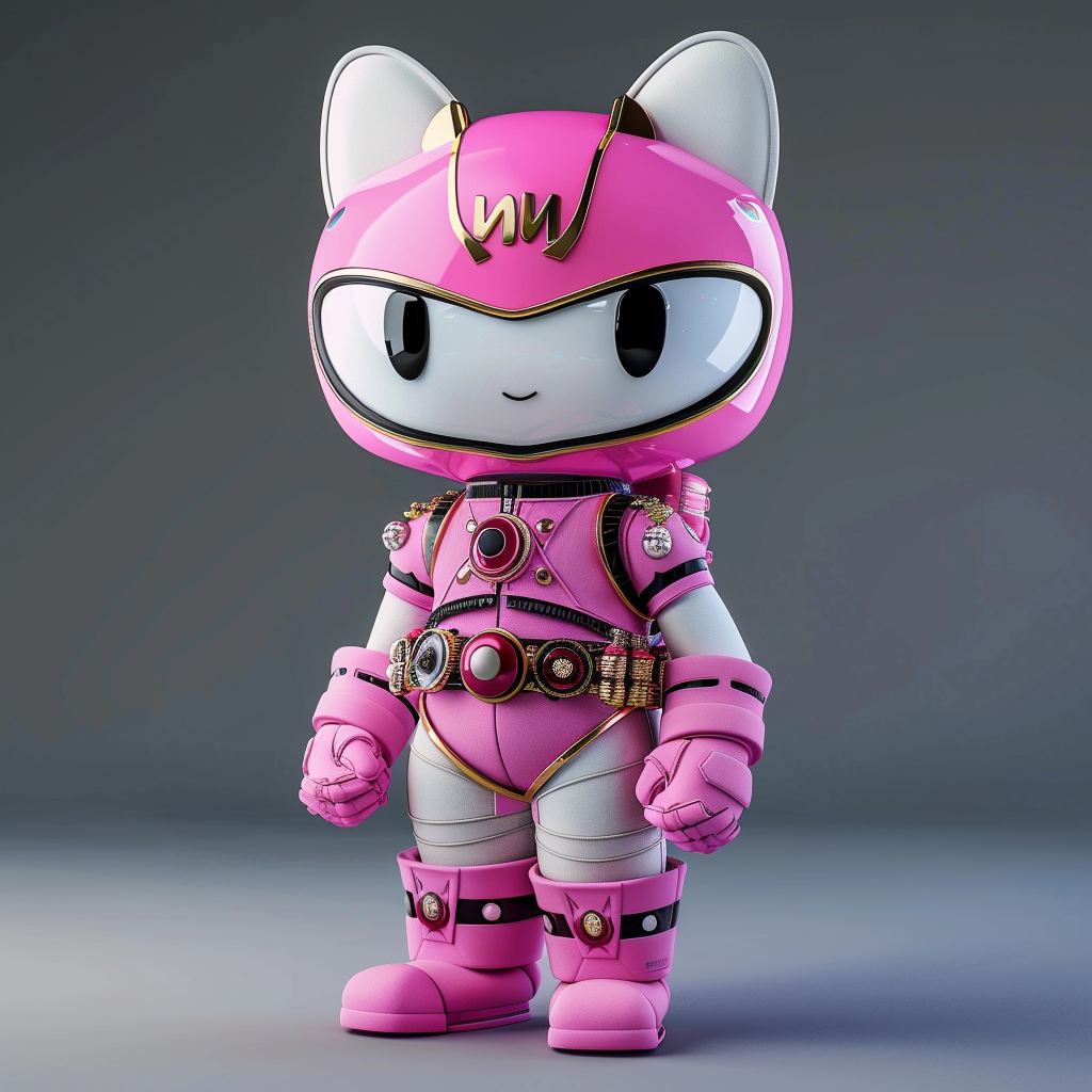 Pink Power Ranger Costume Photo