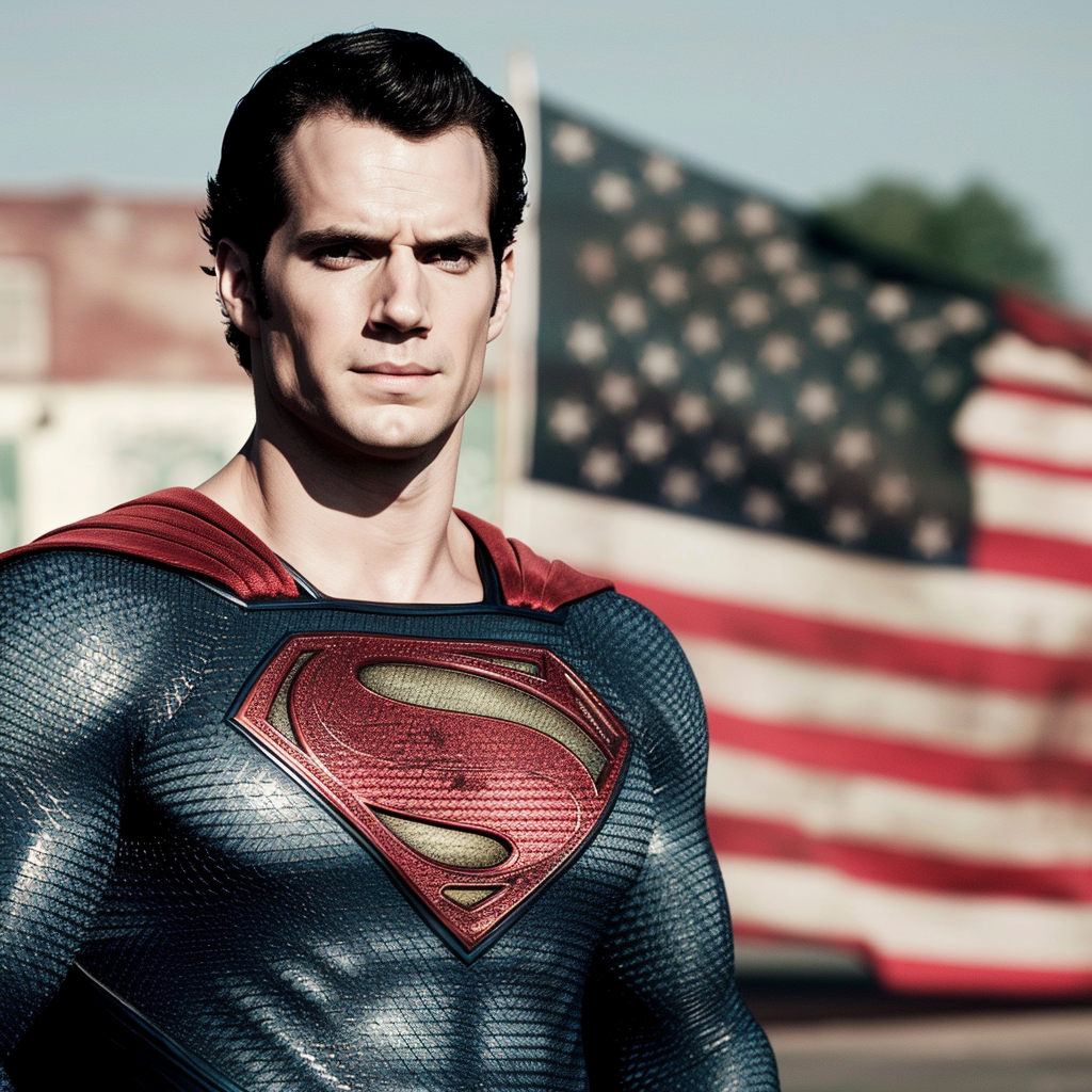 Henry Cavill as Man of Steel