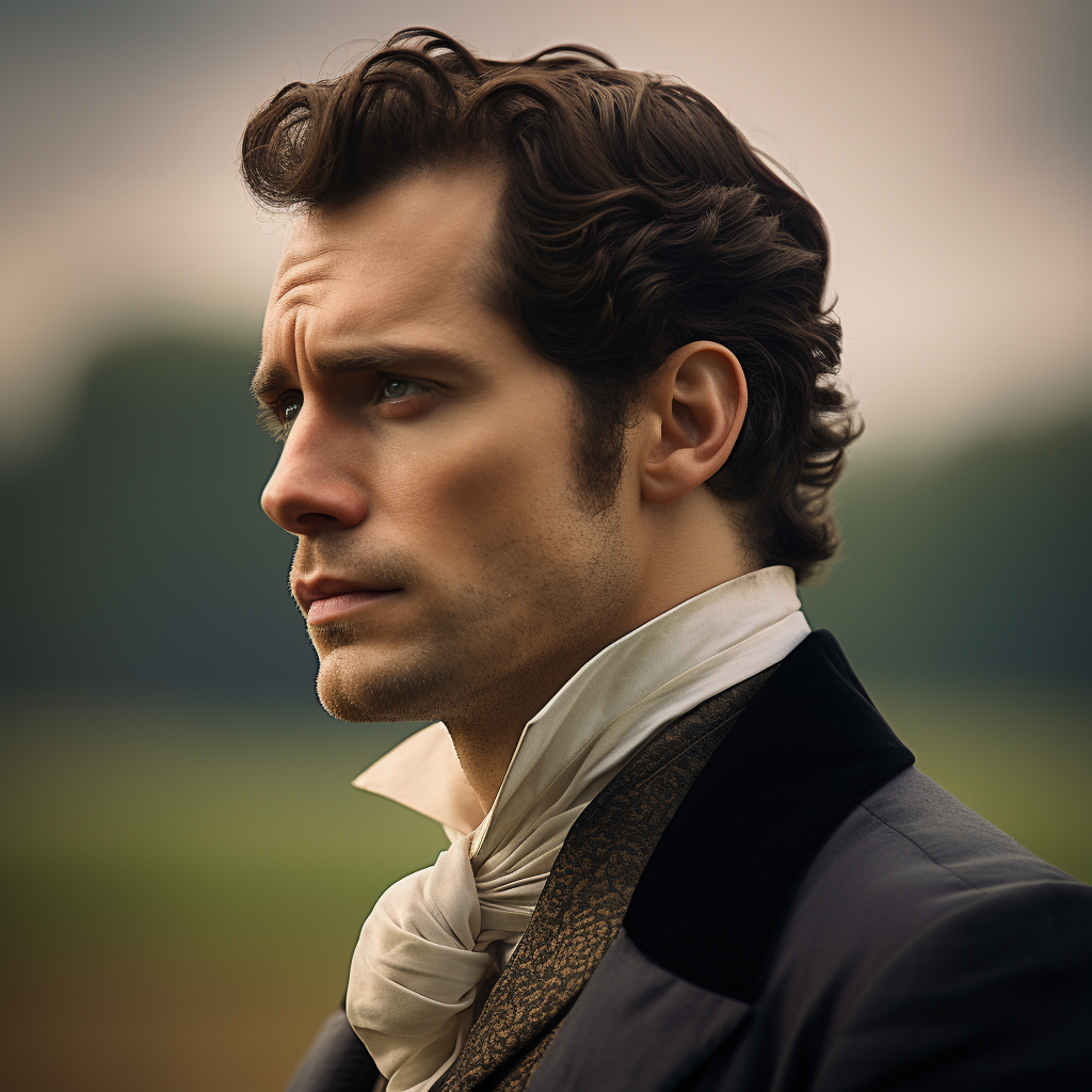 Henry Cavill side view actor photo