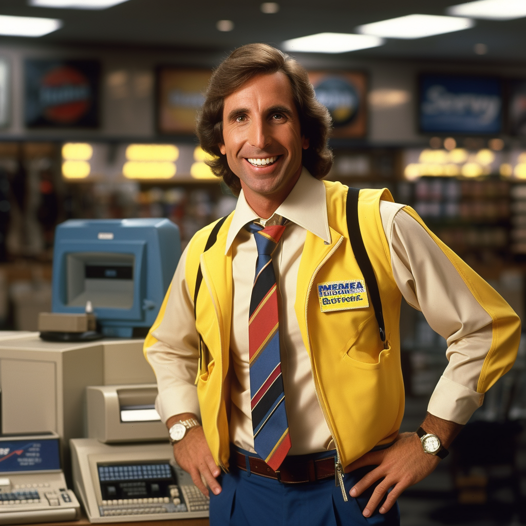 Henry Winkler at Best Buy