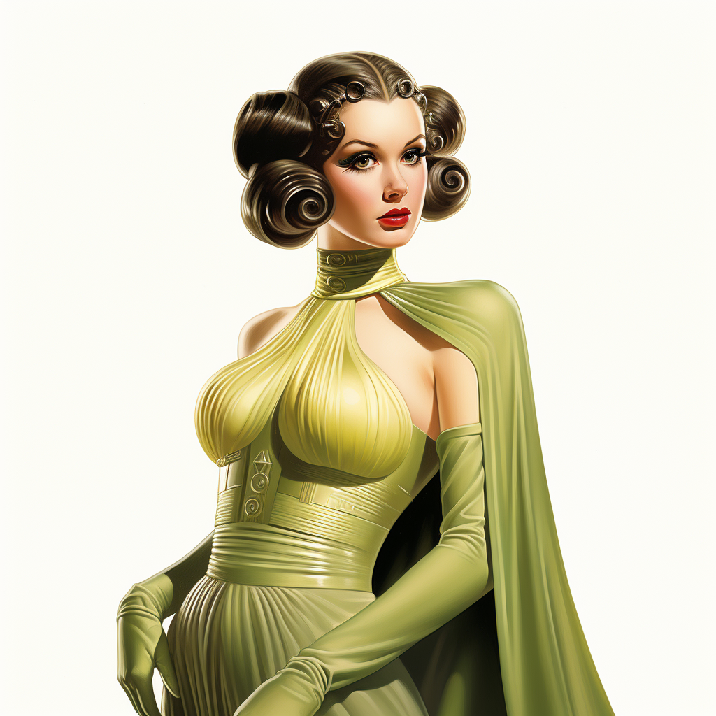 Alberto Vargas' interpretation of Hera Syndulla's curvaceous body