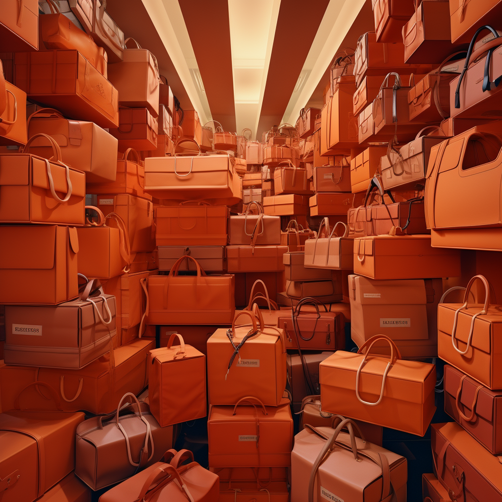 Hermes boxes and bags