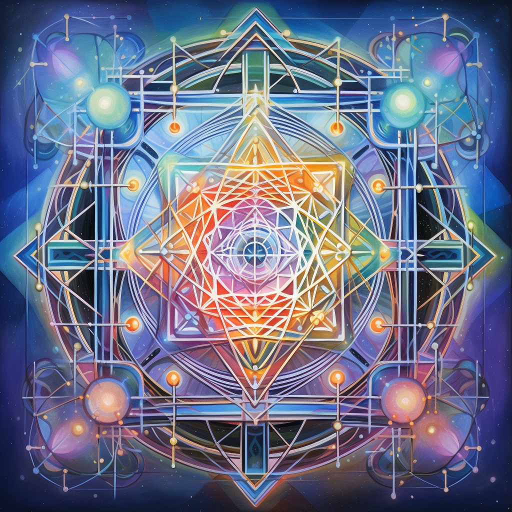 Vibrant Hermetic Representation of the Universe's Power