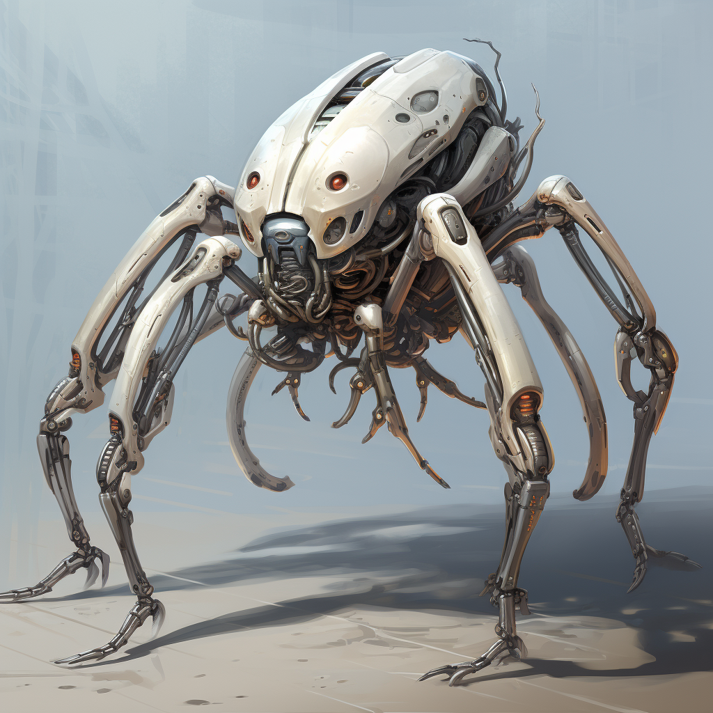 Beautiful Hexapod Fantasy Creature Design