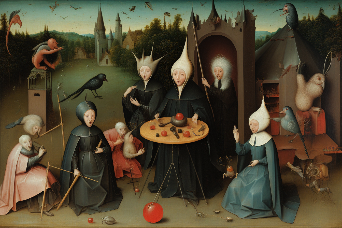 Hieronymus Bosch artwork depiction