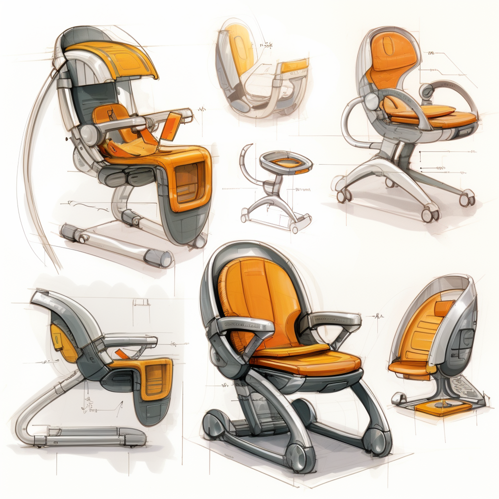 Product design for inclusive high chair