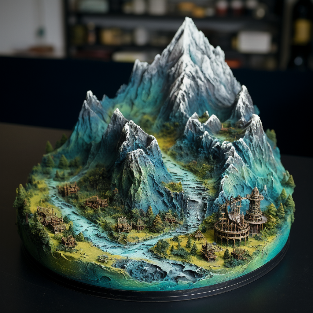 Gorgeous Lord of the Rings-inspired high elf kingdom