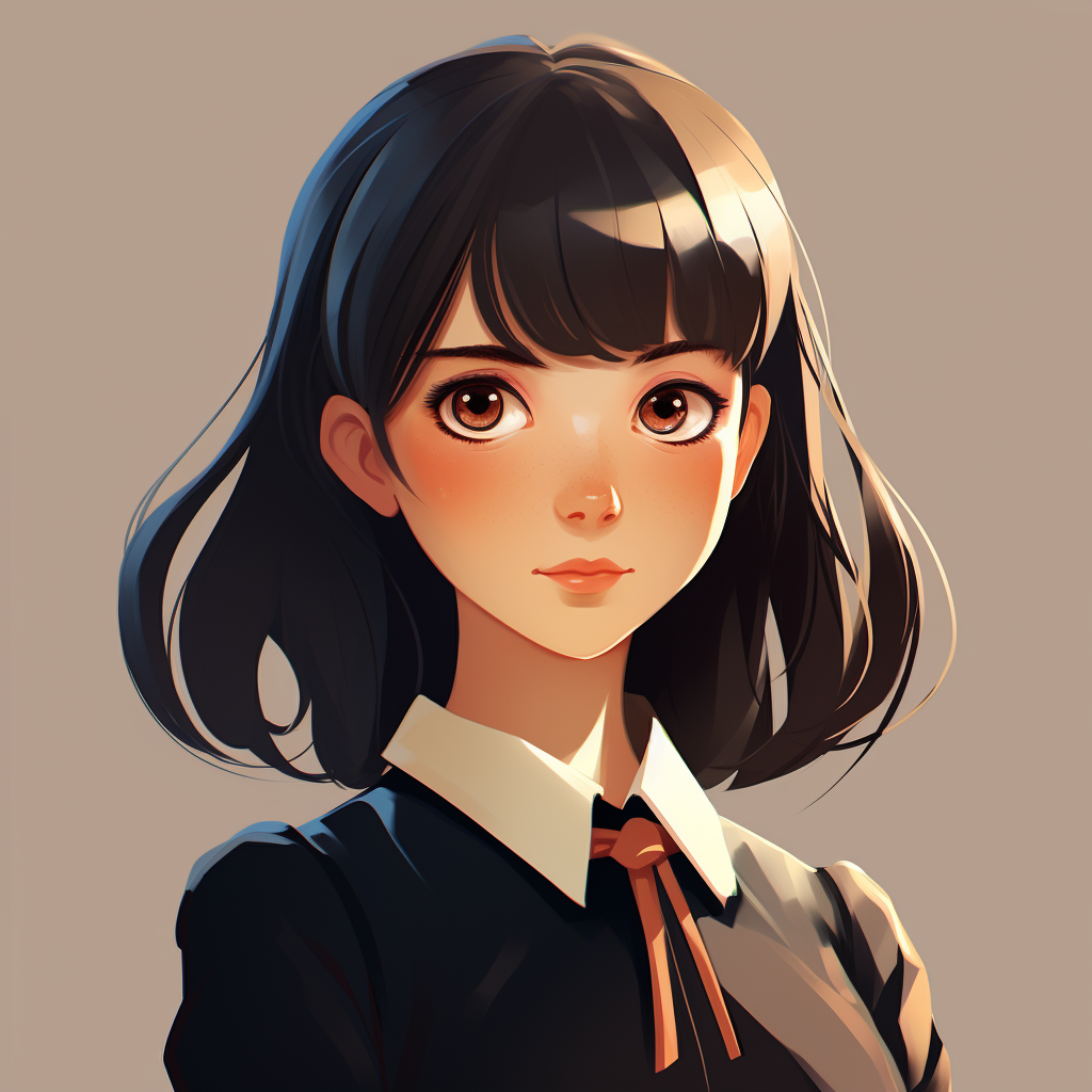 Avatar of a high school girl