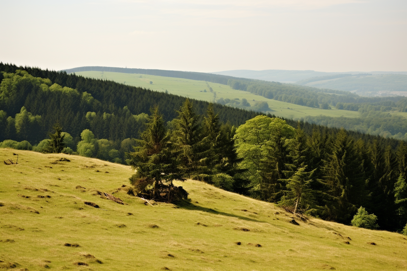 Serenity in Hills and Forests