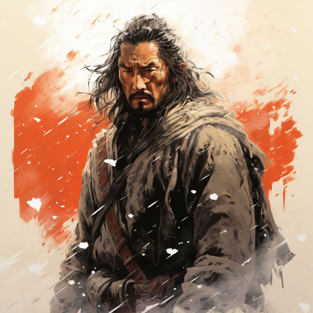 Hiroyuki Sanada Ronin in Snow