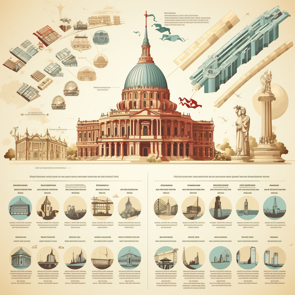 Infographic of Historical Building Facts