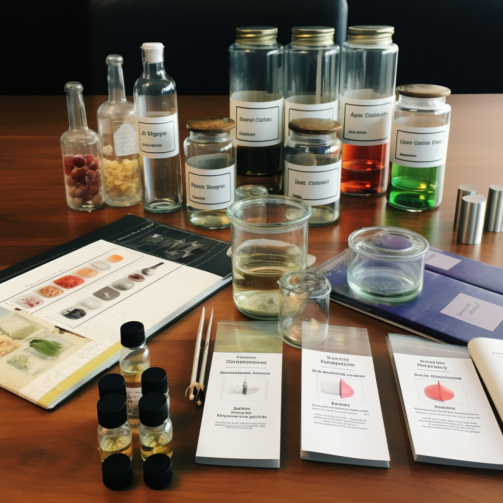 Student historical chemistry project kit