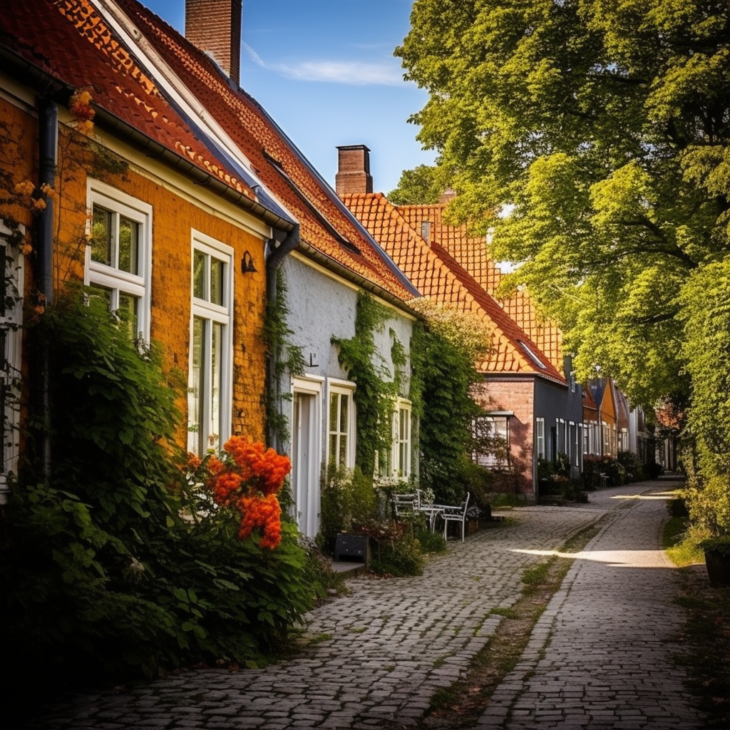 Hjelmerstald - Aalborg's Preserved Neighbourhood