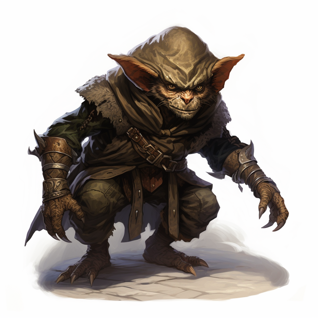 Hobgoblin rogue fantasy character image