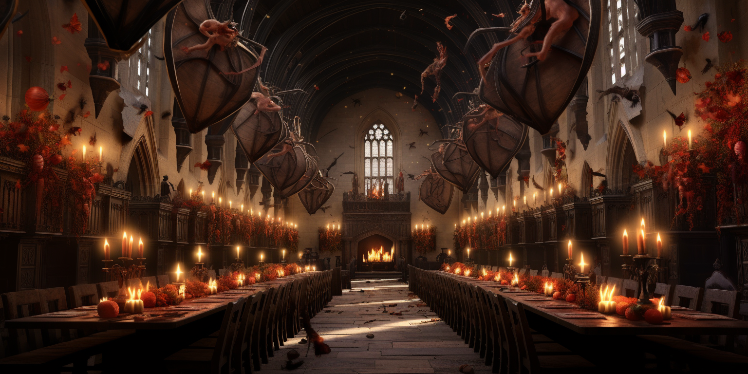 Hogwarts Great Hall Halloween