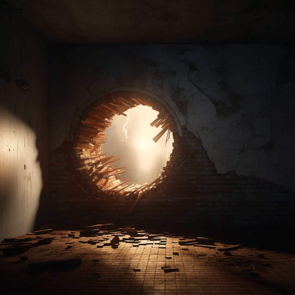 Stunning Cinematic Lighting Hole