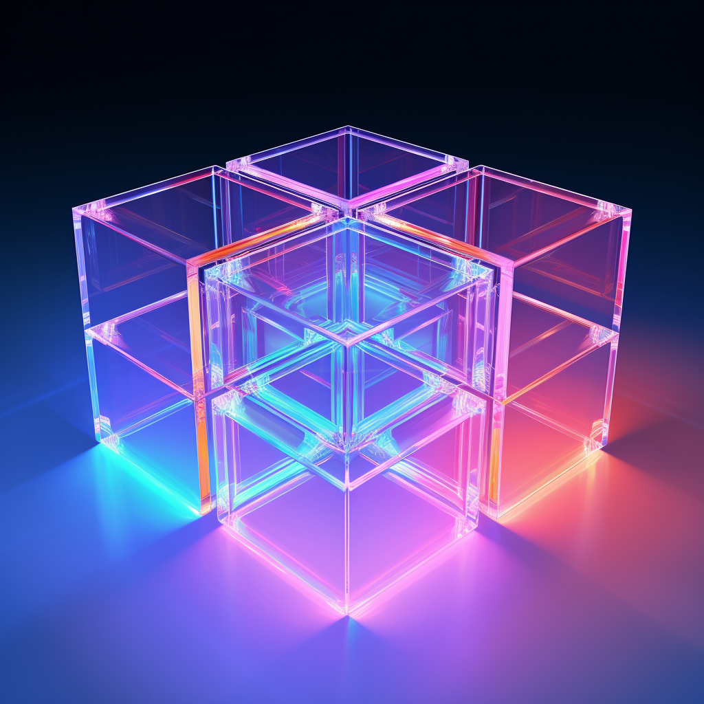 Holographic grid blocks connection information sync