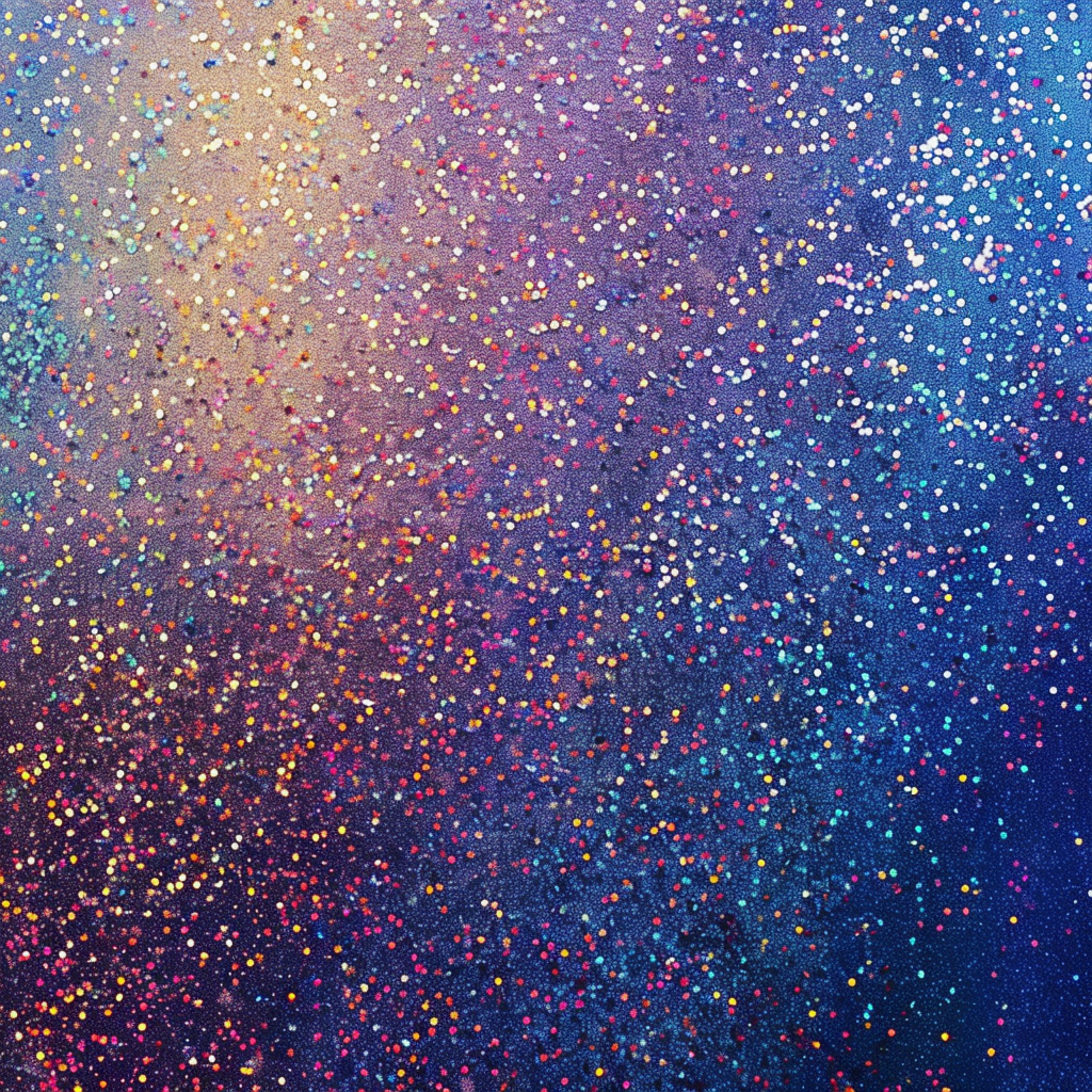 Iridescent Sparkly Glitter Background Pattern