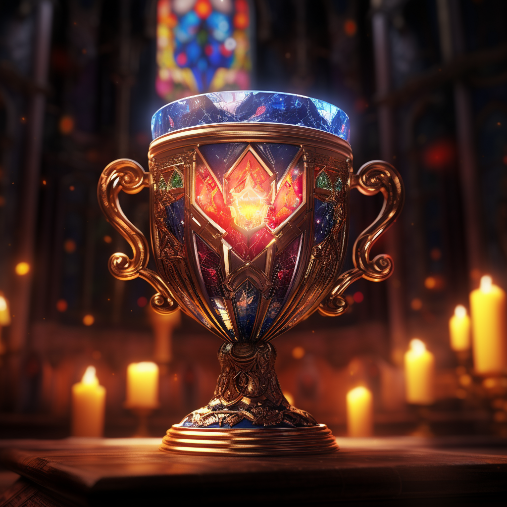 Holy Grail Cup with Miraculous Healing Power