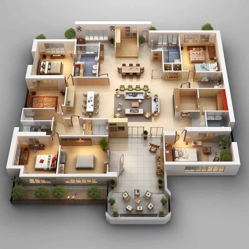 Home Plan Layout Design