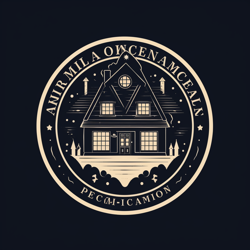 Home Inspection Logo Sticker Design