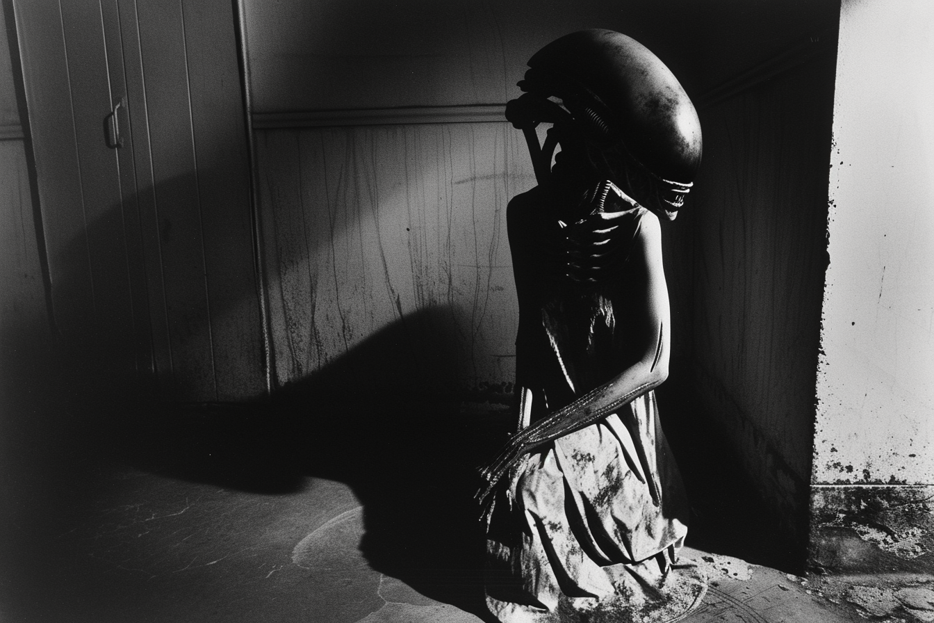 Xenomorph Woman Francesca Woodman Photo