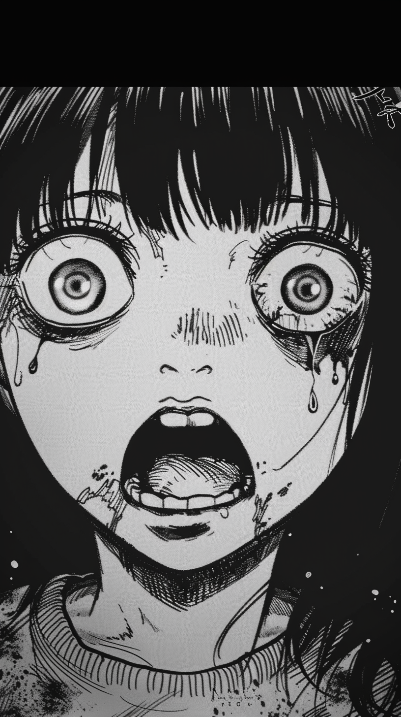 Scared Manga Faces