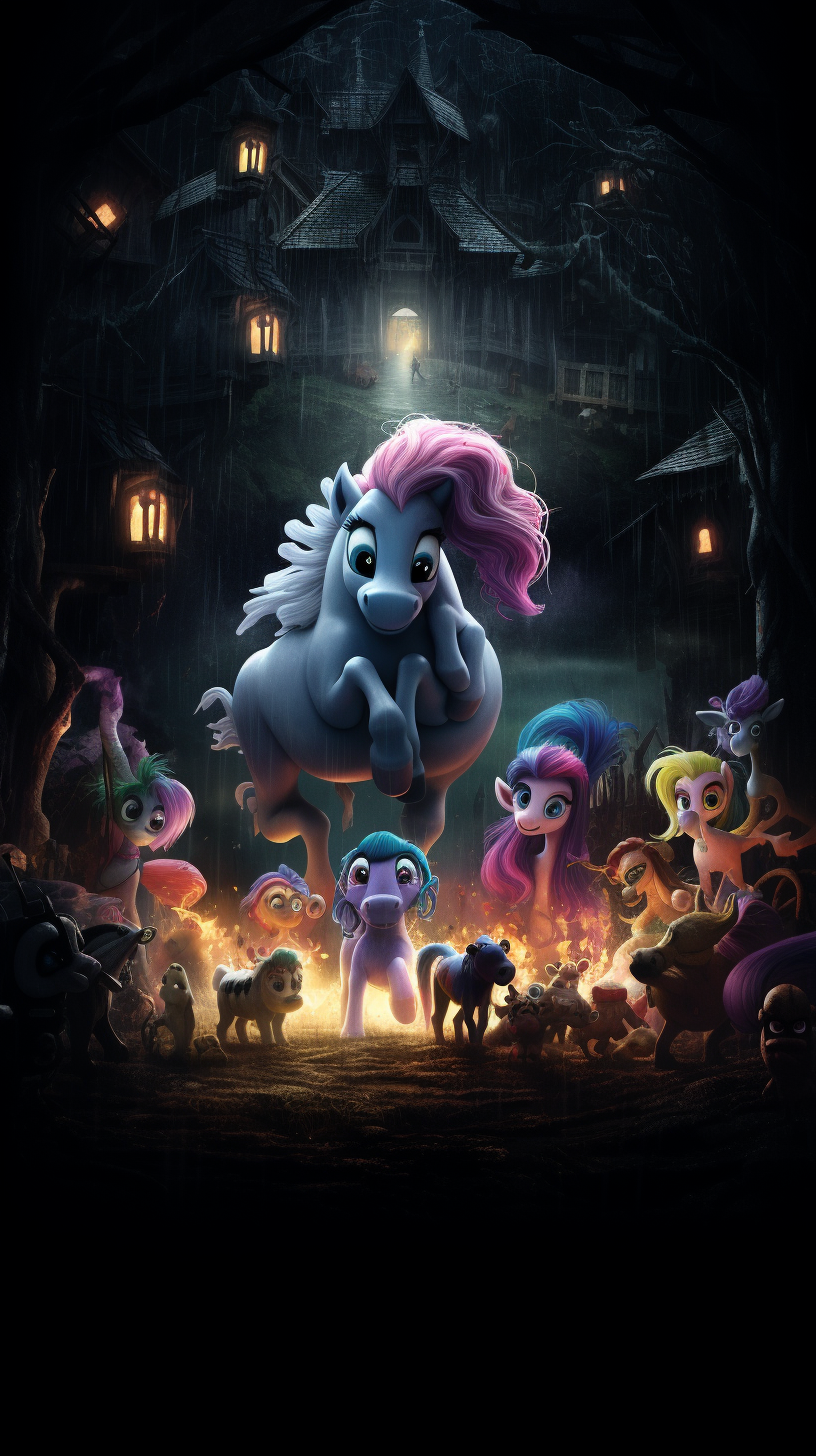 Horror movie and My Little Pony movie connection
