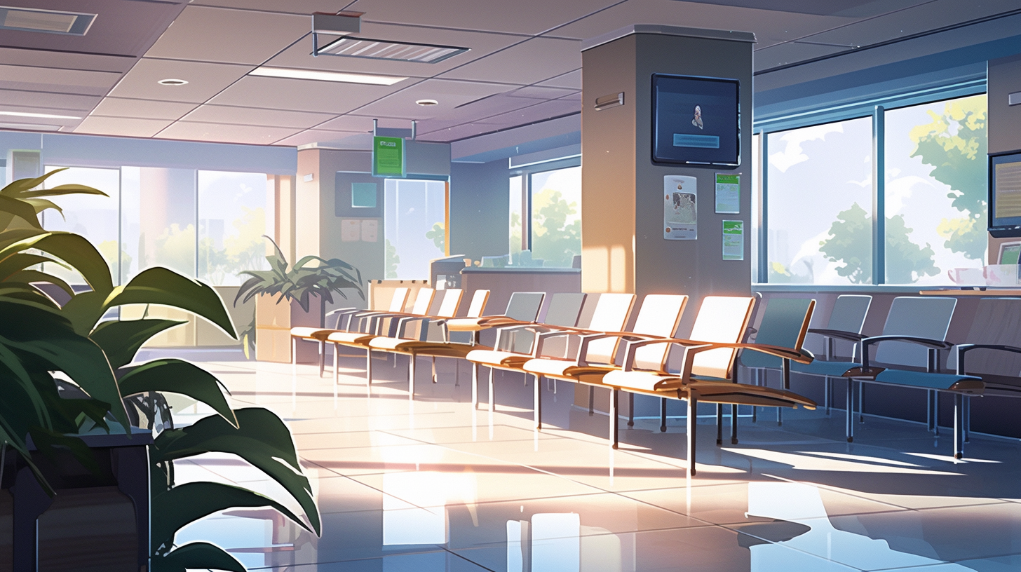 Image of a hospital waiting room