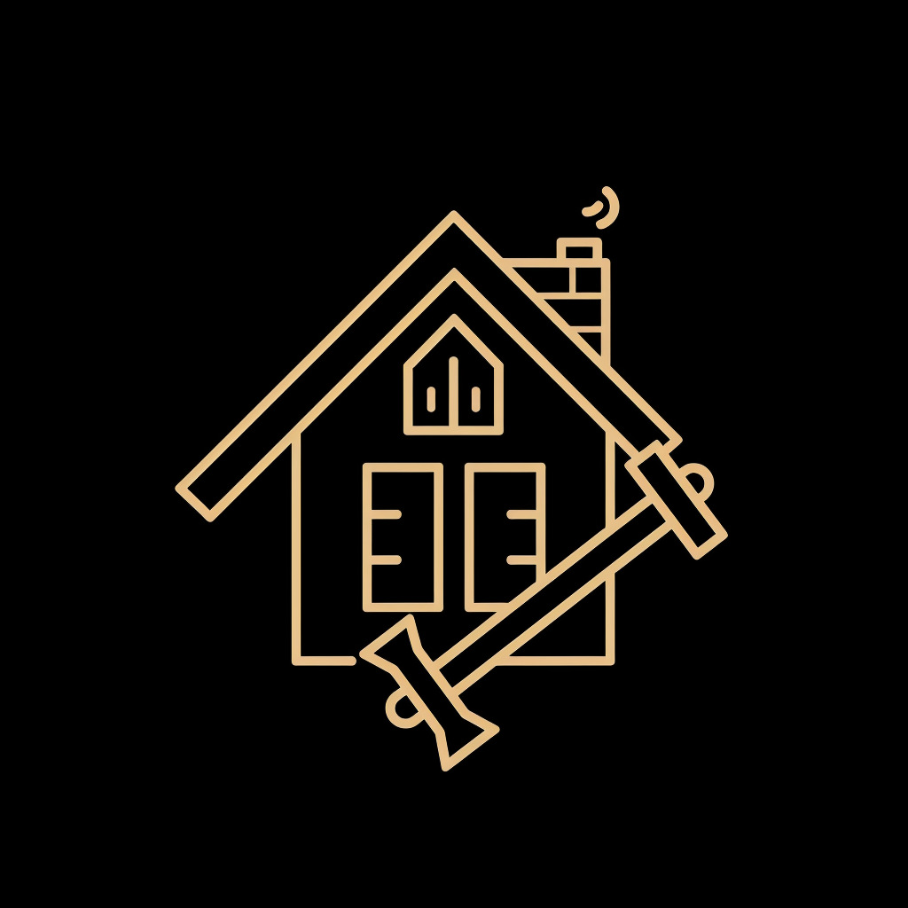 House Hammer Logo Silhouette