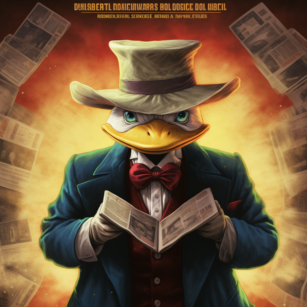 Howard the Duck Comic Cover