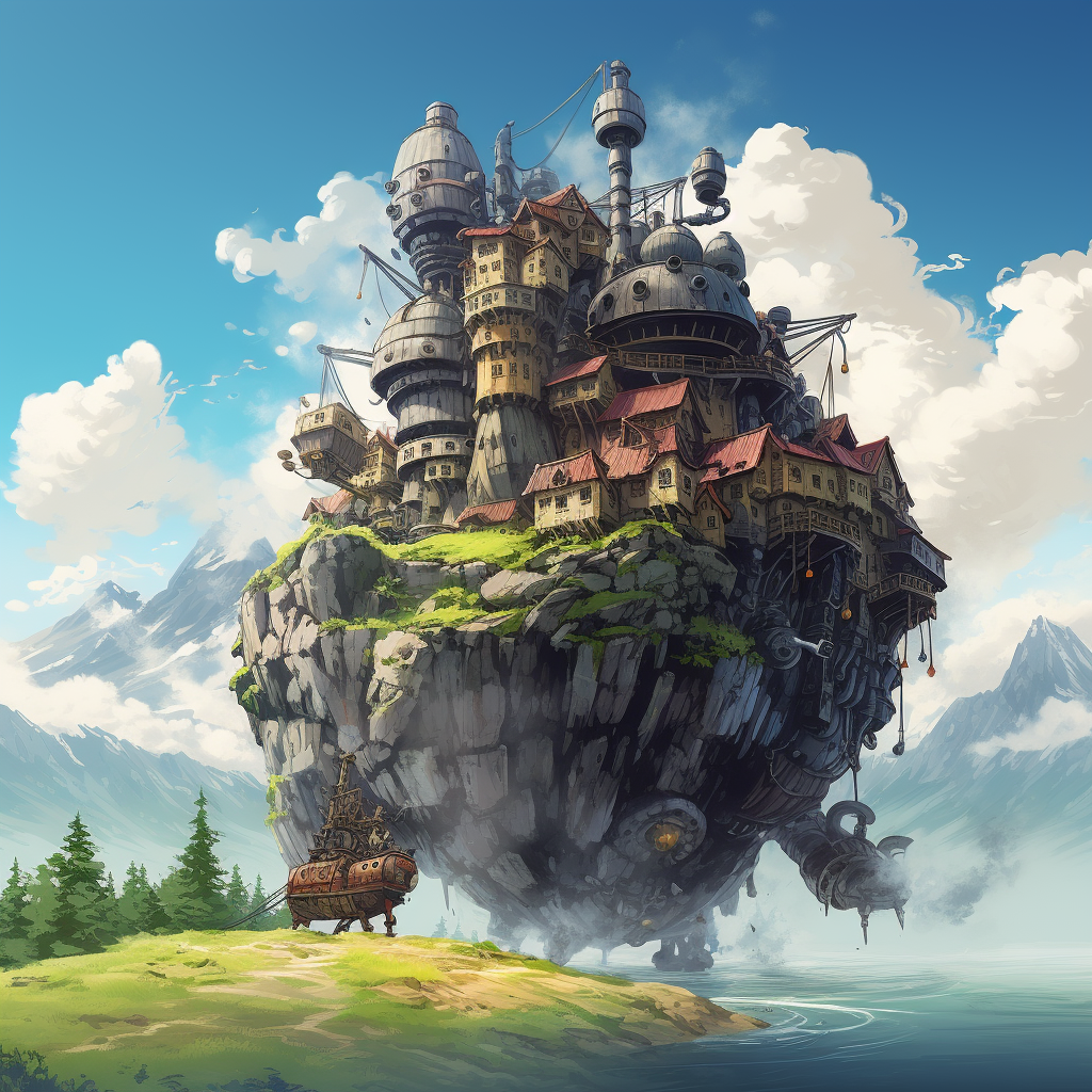 Image of Howl Moving Castle by Studio Ghibli