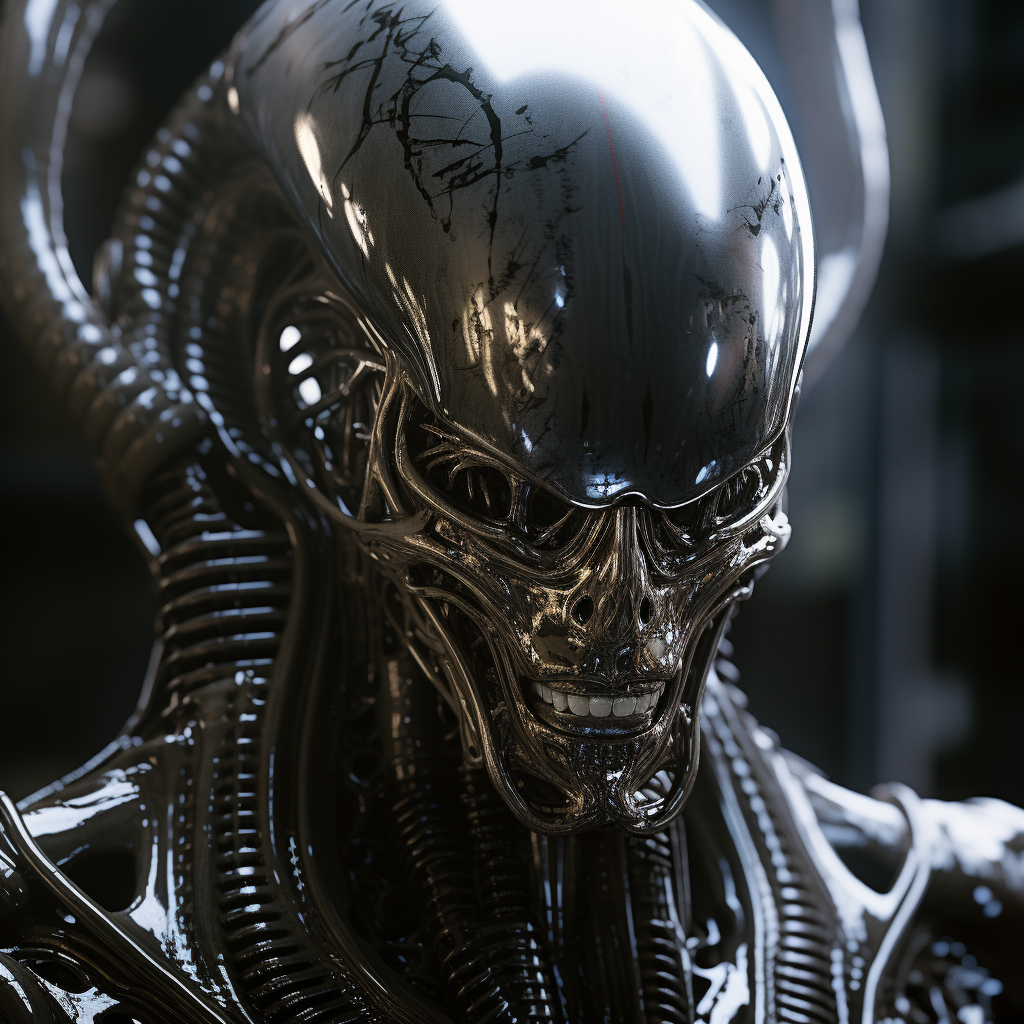 HR Giger Art Cinematic View