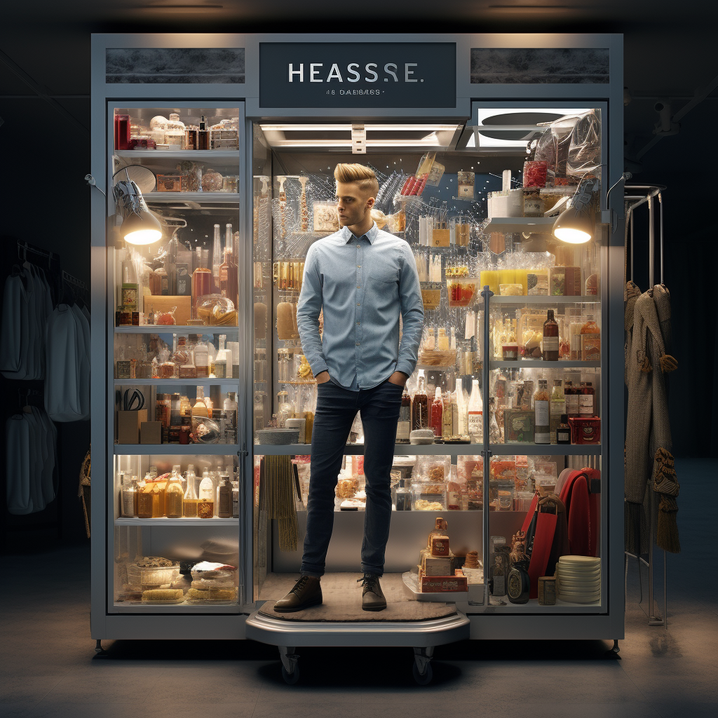 Professional HSE Visual Merchandiser Displaying Fashion