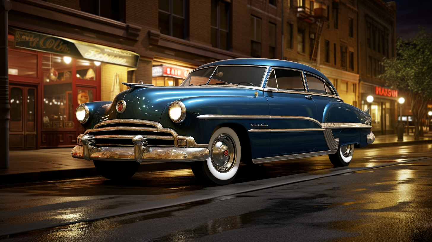 Hudson Hornet Night Image