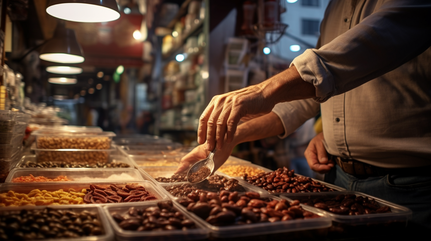 Realistic human hands on display in Istanbul