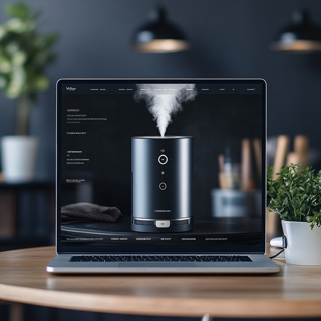 Humidifier Ecommerce Website Design