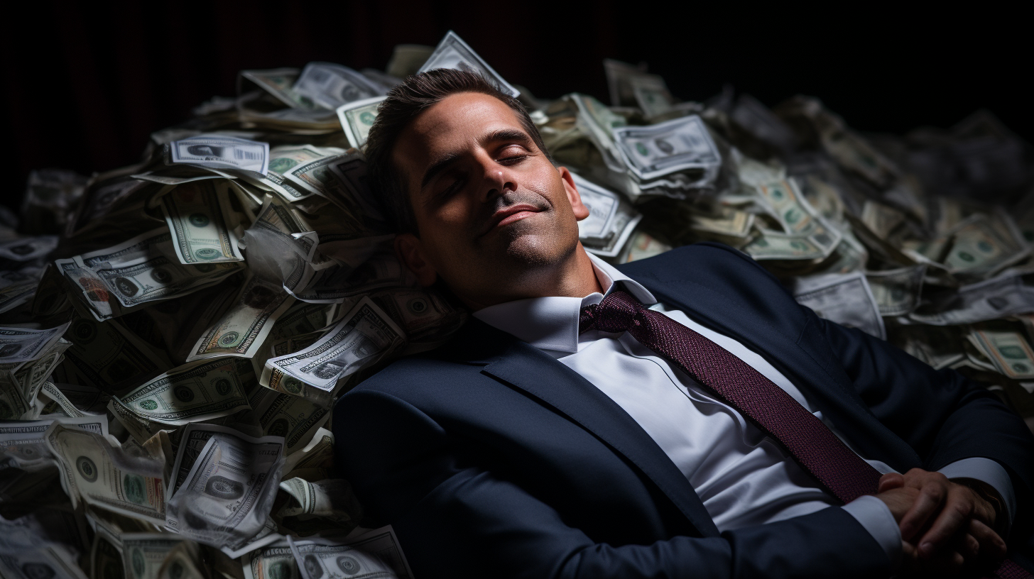 Hunter Biden Sleeping on Cash