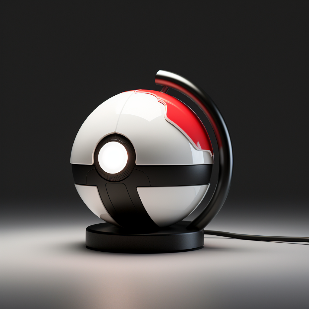 Hyper-Reality Pokemon Ball Lighting Render