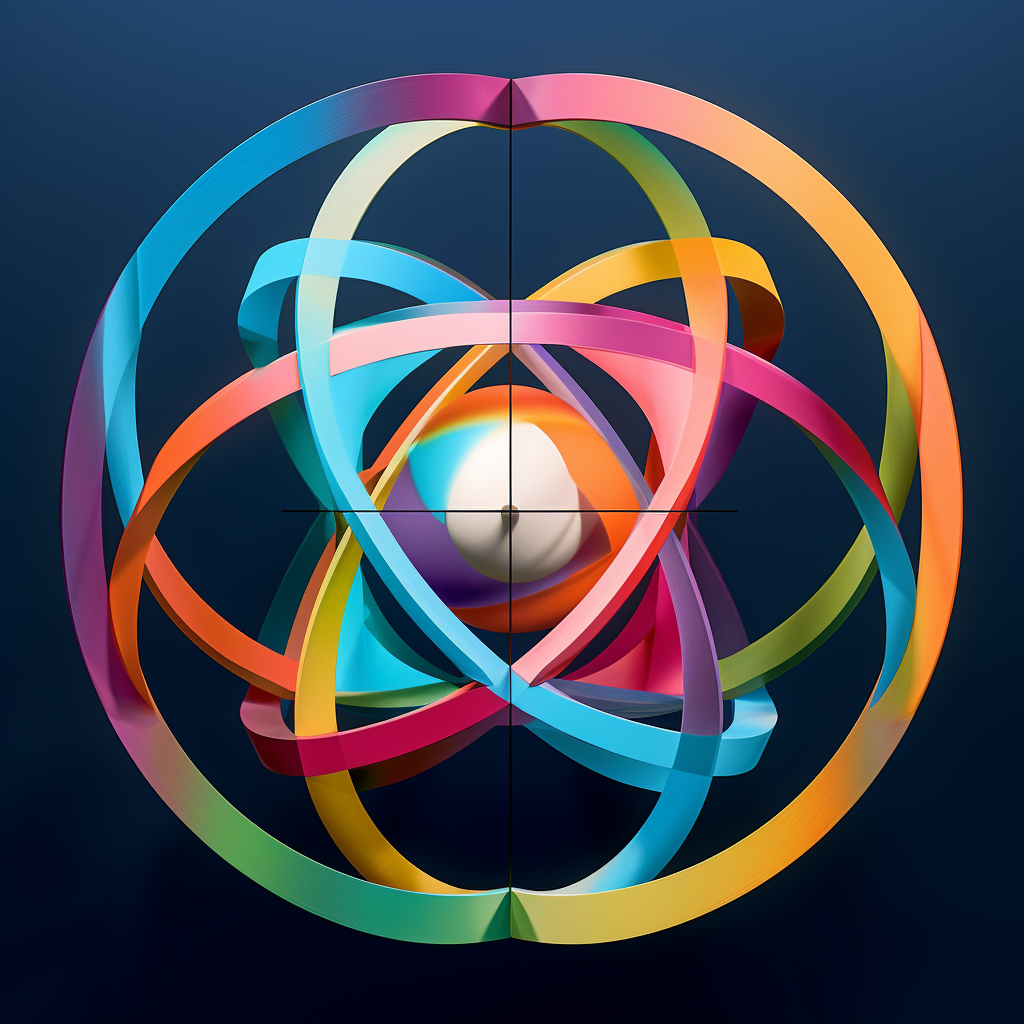 Hypersphere Equation in Vibrant Colors
