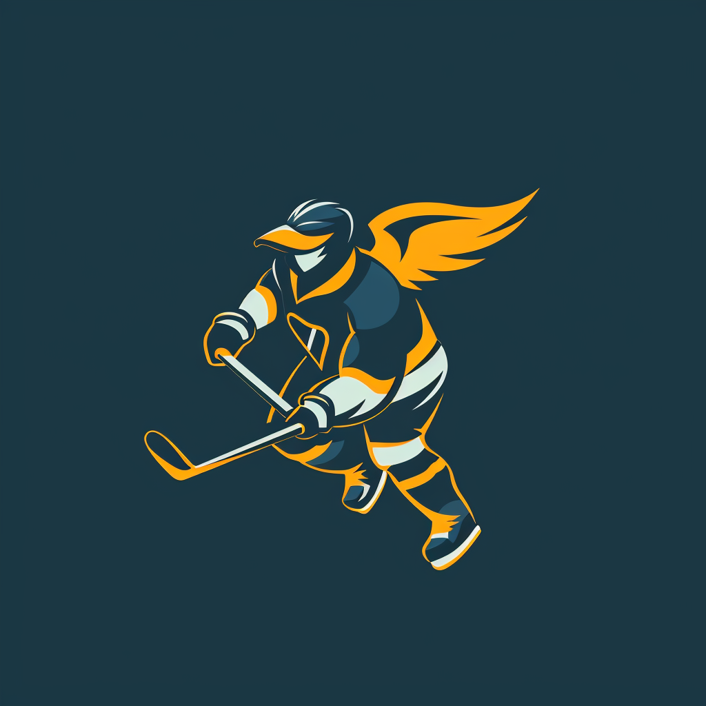 Ice hockey team logo design